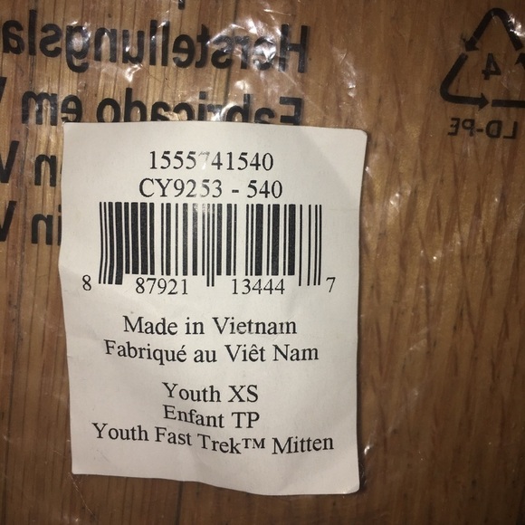 Columbia mittens‎ INFANT XS Fast Trek - Picture 5 of 5